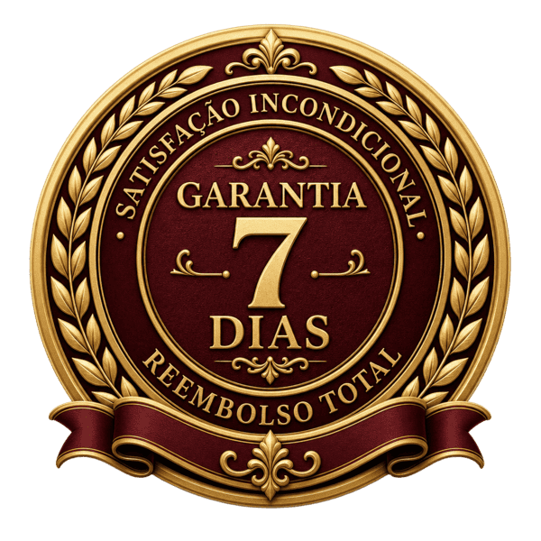Garantia incondicional de 7 dias